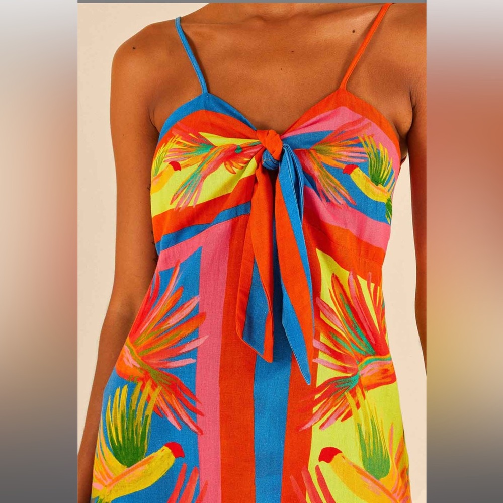 SOLD - FARM Rio Long Dress Size M - Picture 4 of 10